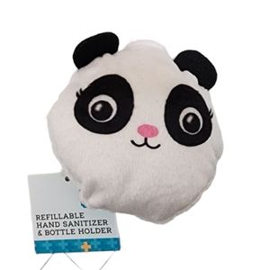 Pen & Gear Panda plushie hand sanitizer pouch